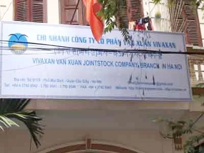 Trụ sở chi nhánh Công ty Vivaxan tại Hà Nội. Trụ sở chi nhánh Công ty Vivaxan tại Hà Nội.